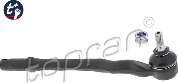 Topran 500 433 - Tie Rod End www.autospares.lv