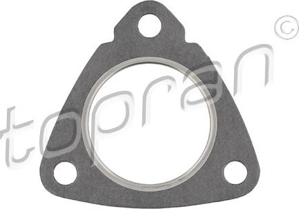 Topran 500 850 - Gasket, exhaust pipe www.autospares.lv