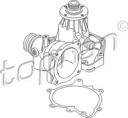 Topran 500 309 - Ūdenssūknis www.autospares.lv