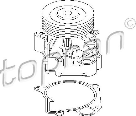 Topran 500 310 - Ūdenssūknis www.autospares.lv