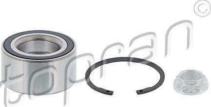 Topran 501 525 - Wheel hub, bearing Kit www.autospares.lv