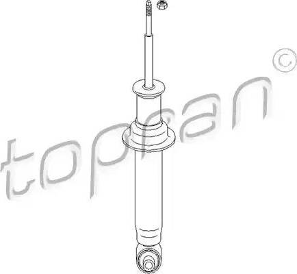 Topran 501 635 - Amortizators www.autospares.lv