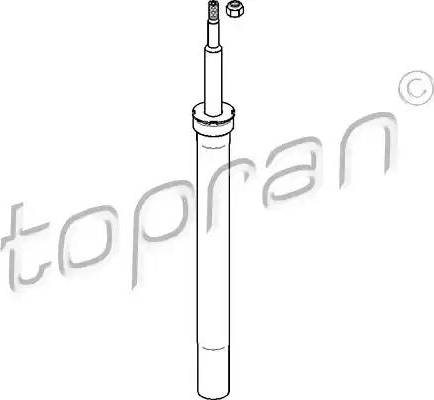 Topran 501 631 - Amortizators www.autospares.lv