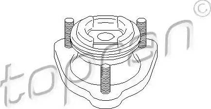 Topran 501 300 - Amortizatora statnes balsts autospares.lv