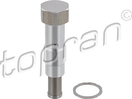 Topran 502 628 - Натяжитель цепи ГРМ www.autospares.lv