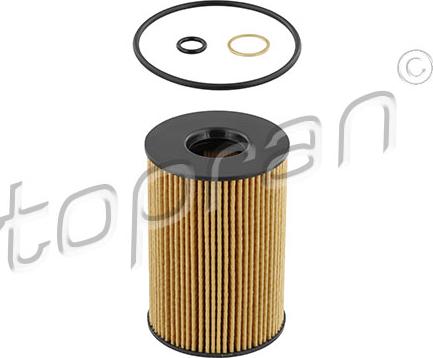 Topran 502 154 - Eļļas filtrs www.autospares.lv