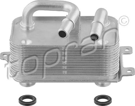 Topran 502 360 - Масляный радиатор, автоматическая коробка передач www.autospares.lv