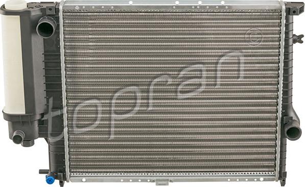 Topran 502 281 - Radiators, Motora dzesēšanas sistēma www.autospares.lv