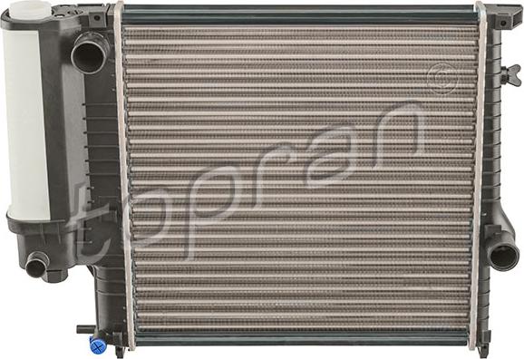 Topran 502 272 - Radiators, Motora dzesēšanas sistēma www.autospares.lv