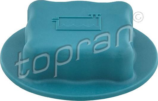 Topran 600 432 - Sealing Cap, coolant tank www.autospares.lv