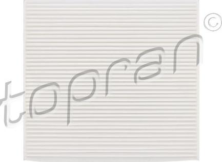 Topran 600 540 - Filtrs, Salona telpas gaiss www.autospares.lv