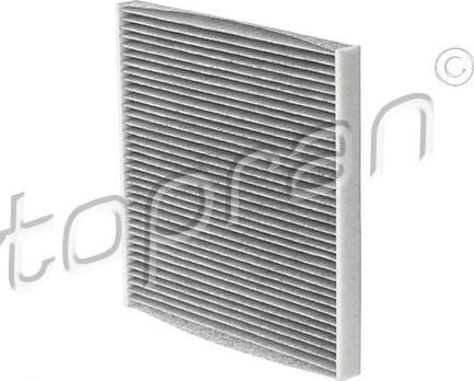 Topran 600 040 - Filter, interior air www.autospares.lv