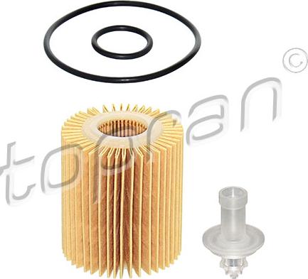 Topran 600 032 - Eļļas filtrs www.autospares.lv