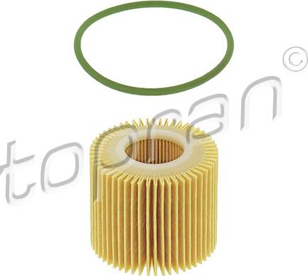 Topran 600 037 - Eļļas filtrs autospares.lv