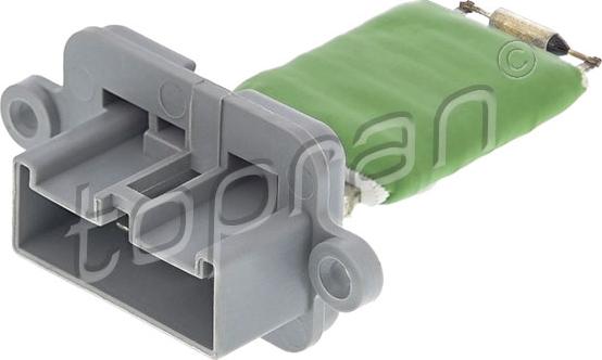 Topran 600 383 - Rezistors, Salona ventilators www.autospares.lv