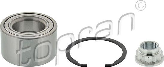 Topran 600 244 - Wheel hub, bearing Kit www.autospares.lv