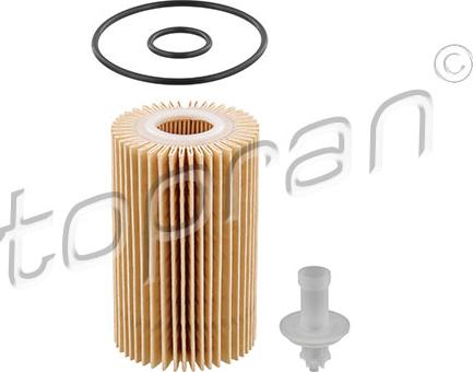 Topran 625 370 - Eļļas filtrs www.autospares.lv