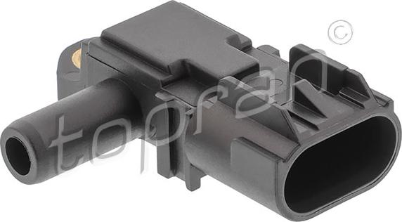 Topran 622 541 - Датчик, давление выхлопных газов www.autospares.lv