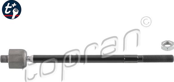 Topran 627 664 - Inner Tie Rod, Axle Joint www.autospares.lv