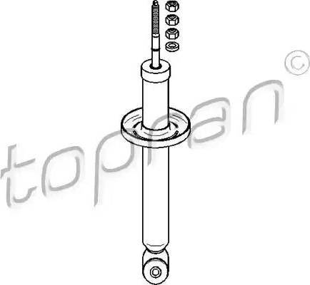 Topran 109 429 - Amortizators www.autospares.lv