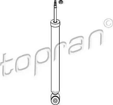 Topran 110 864 - Shock Absorber www.autospares.lv