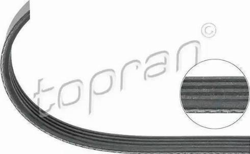 Topran 300 904 - Ķīļrievu siksna www.autospares.lv