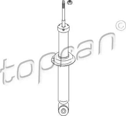 Topran 104 160 - Amortizators www.autospares.lv