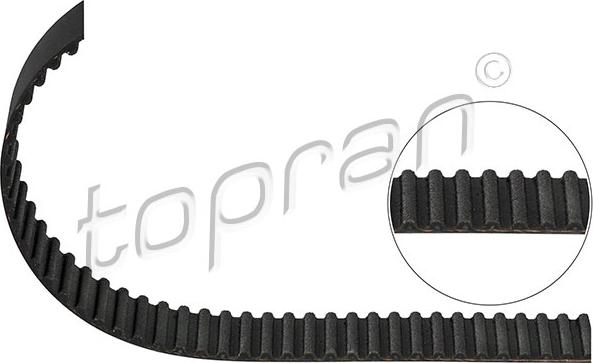 Topran 301 024 - Timing Belt www.autospares.lv