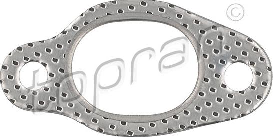 Topran 100 318 - Gasket, exhaust manifold www.autospares.lv