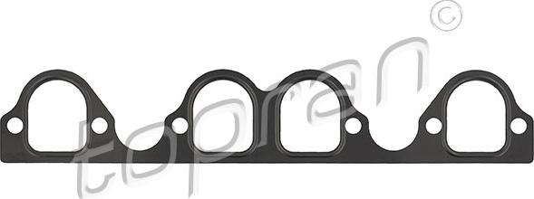 Topran 100 320 - Gasket, intake manifold www.autospares.lv