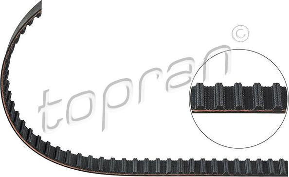 Topran 302 430 - Timing Belt www.autospares.lv