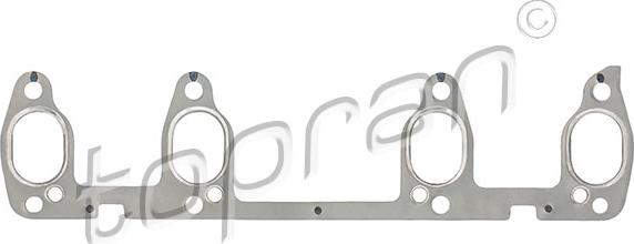 Topran 100 738 - Gasket, exhaust manifold www.autospares.lv