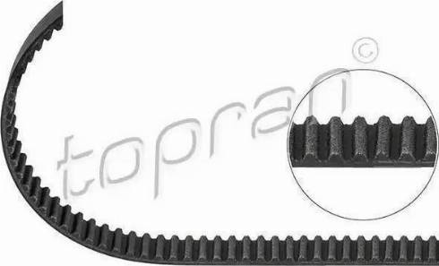 Topran 304 149 - Timing Belt www.autospares.lv