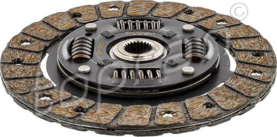 Topran 108 440 - Диск сцепления, фрикцион www.autospares.lv