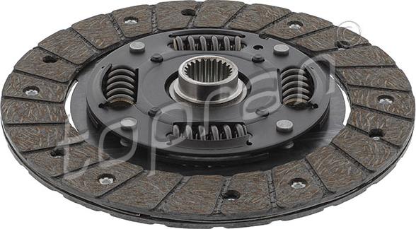 Topran 108 442 - Clutch Disc www.autospares.lv