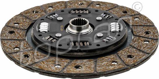 Topran 108 460 - Clutch Disc www.autospares.lv