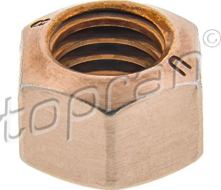 Topran 108 578 - Nut, exhaust manifold www.autospares.lv