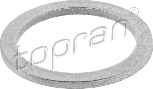 Topran 108 647 - Seal Ring, oil drain plug www.autospares.lv