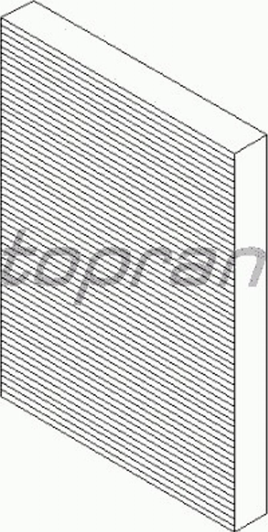 Topran 108 617 015 - Filtrs, Salona telpas gaiss www.autospares.lv