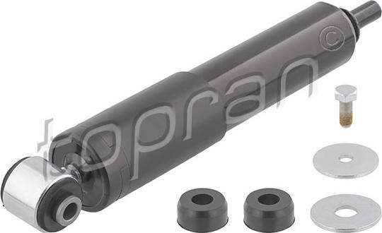 Topran 108 365 - Shock Absorber www.autospares.lv