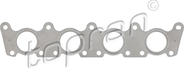 Topran 108 305 - Gasket, exhaust manifold www.autospares.lv