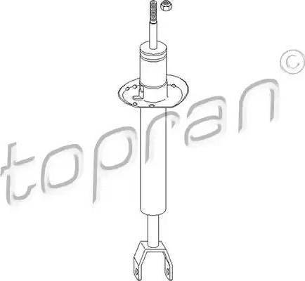 Topran 108 267 - Amortizators www.autospares.lv