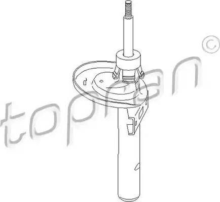 Topran 108 270 - Amortizators autospares.lv