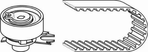 Topran 108 784 - Zobsiksnas komplekts autospares.lv