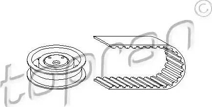 Topran 108 781 - Zobsiksnas komplekts www.autospares.lv