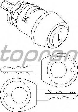 Topran 103 560 755 - Aizdedzes slēdzis www.autospares.lv