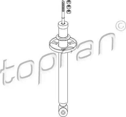 Topran 103 061 - Amortizators www.autospares.lv