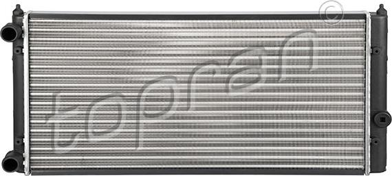 Topran 103 004 - Radiators, Motora dzesēšanas sistēma autospares.lv