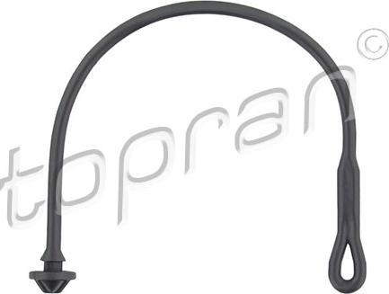 Topran 103 166 - Stiprināšanas lenta, Kravas nodalījuma pārsegs www.autospares.lv