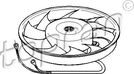 Topran 103 774 - Ventilators, Motora dzesēšanas sistēma autospares.lv